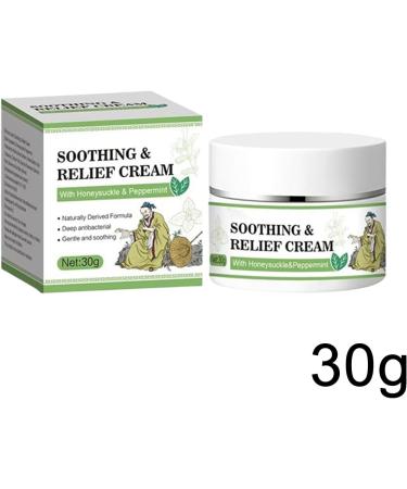  WJnflQN Soothing Cream Refreshing Moisturizing Cream 30g Gentle Soothing Lotion for Skin Relief Barrier Repair and Nighttime Hydration - Buy Online on GoSupps.com
