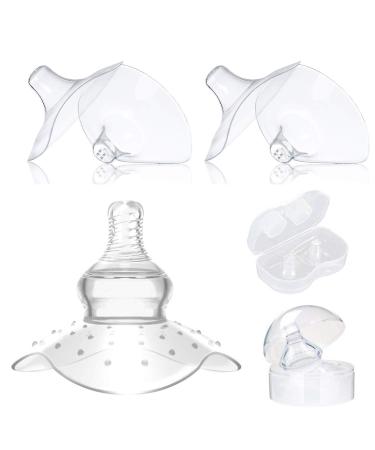 Nursing shield nipple shield standard nipple shield protection for sore nipples during breastfeeding (5 pieces)