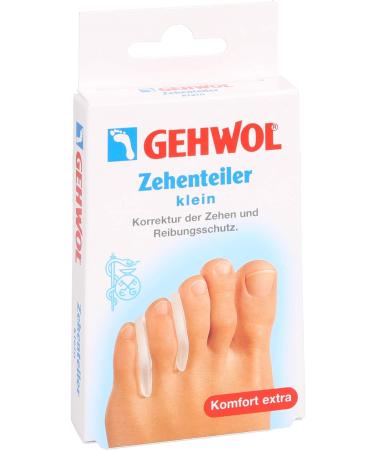 Buy GEHWOL Polymer Gel Toe Divider Small - 3 Pcs | Comfort & Relief for Your Feet | International Shipping Available - Buy Online on GoSupps.com