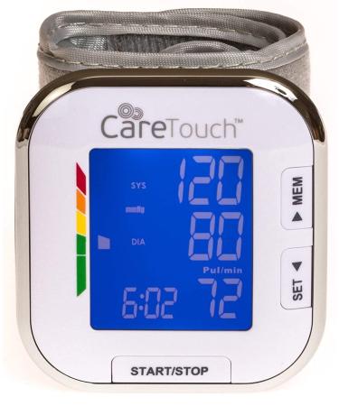 Care Touch Digital Wrist Blood Pressure Monitor - Blood Pressure Wrist Cuff Size 5.5
