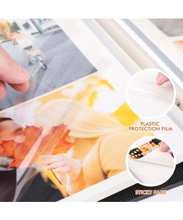 Ywlake Large Capacity Self Adhesive Photo Album - Holds 4x6, 5x7, 8x10 Photos - 40 Sheets / 80 Pages - Beige - Buy Online on GoSupps.com
