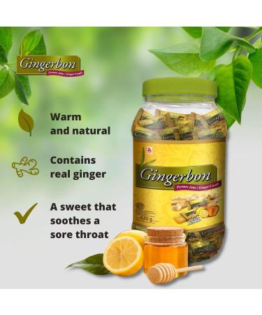 GINGERBON Candy Ginger Honey Lemon 0.65kg 1 Unit - Buy Online on GoSupps.com
