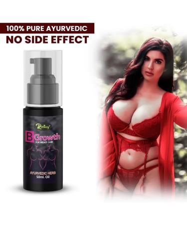 Riffway B Growth Breast Spray Oil 50ml - Enlarge Bust Size & Balance Hormones - Buy Online on GoSupps.com