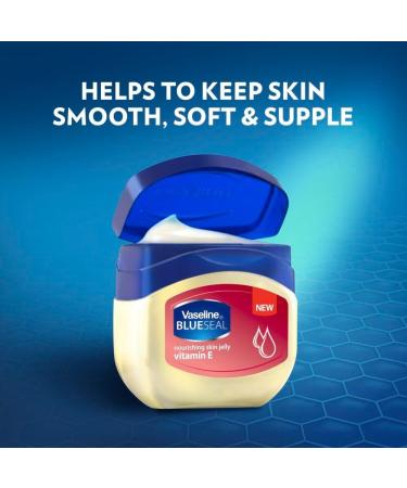 Vaseline Blue Seal Nourishing Skin Jelly with Vitamin E - 250ml | Moisturizer for All Skin Types | Shop Internationally - Buy Online on GoSupps.com