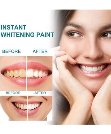 Tooth Paint - 15ml Instant Teeth Whitening Gel | 3Pcs Color Correcting Tooth Stain Remover - Buy Online on GoSupps.com