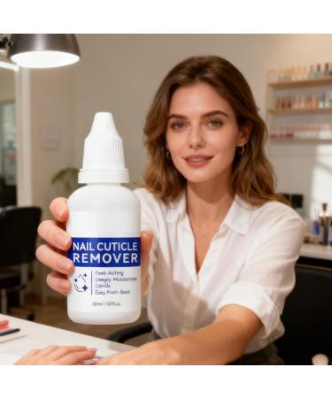 Instant Cuticle Remover Moisturizing Formula 30Ml Moisturizing Pedicure Supplies Dry Manicure Cuticle Remover Fast Absorption For Dry Dead Skin & Endomm - Buy Online on GoSupps.com