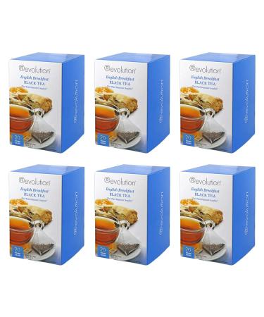 Revolution Tea - Mesh Infuser Full Leaf Tea - English Breakfast Black Tea - 20 B English Breakfast 120 Count (Pack of 1)