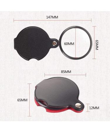 Lightweight Magnifying Glass 10X Handheld High-Definition Mini Portable Round Magnifying Glass for Reading Watch Repair Tools Lofty Ambition - Buy Online on GoSupps.com