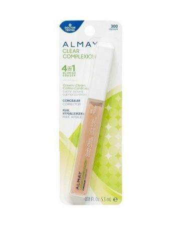 Almay Clear Complexion Oil-Free Concealer  Medium  300   0.18 oz