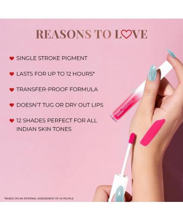 Green Velly Herbs Relaxed Matte Liquid Lipstick Lip color for Women Nourishing & Long Lasting Lipsticks 4 ml (Royal Rose) - Buy Online on GoSupps.com