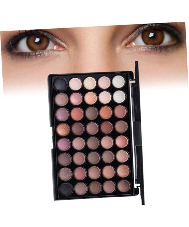 Angoily 2pcs 40 Eye Shadow Eyeshadow Powder Eyeshadow Pallet Eyeshadow Matt Palette Smoky Makeup 1 count (Pack of 1) As Shownx2pcs - Buy Online on GoSupps.com