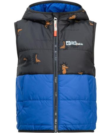 Jack Wolfskin Boys Gleely Ins Hooded Vest - K Vest 140 cm in Nordic Sky | Shop Internationally - Buy Online on GoSupps.com