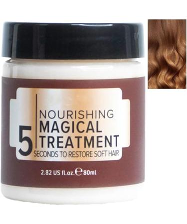 Vikada Nourishing Magical Treatment Hair Mask - 5 Seconds To Restore Soft Hair Cream, Keratin Deep Conditioner Hair Mask for Dry Damaged Hair and Growth (1 piece)
