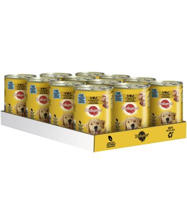 Pedigree | Adult With 3 types of poultry in pate | 12 x 400 g