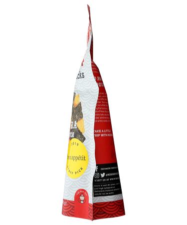Nora Seaweed Snacks - Spicy Tempura Flavor | 1.6 OZ Healthy Snack - Buy Online on GoSupps.com