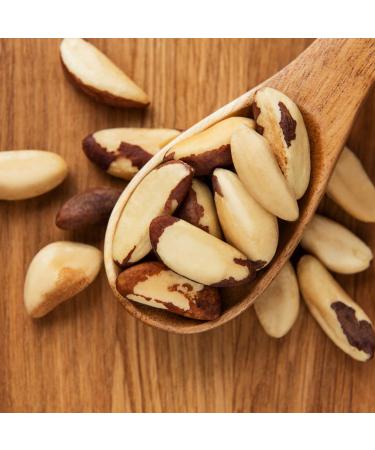 Kuchnia Zdrowia Brazil Nut Halves - Salt Free Vegan Snack - 1kg Doypack - Natural Healthy Delicacy for International Shipping - Buy Online on GoSupps.com