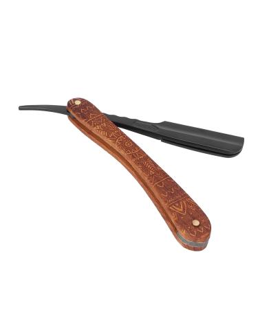 Premium Barber Grade Single Edge Straight Razor | Mustache & Beard Shaper | Vintage Manual Shaving Tool - Buy Online on GoSupps.com