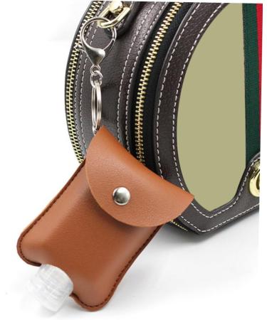 MAGICLULU 4 Hand Wash Bottle with Keychain Portable Bottle Cover Hand Bottle Cover Protective Cover Portable Keychain Carriers Keychain Carriers for Lotion Protective Bottle Cover - Buy Online on GoSupps.com