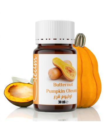 Oleum Butternut Pumpkin Oil 30 ml - Moisturizing Nourishing and Anti-Aging for Skin and Hair - Unrefined and Rich in Vitamins