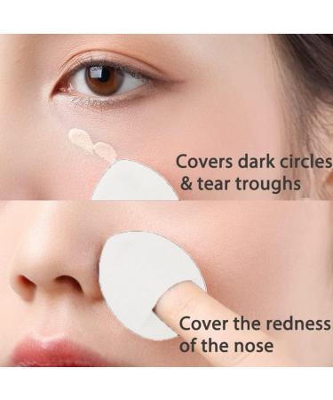 ieron 10 Pieces Mini Finger Powder Puff Soft Makeup Powder Puff for Foundation Concealer Cosmetic Foundation Sponge Mineral Powder Wet Dry Makeup Tool (Black) - Buy Online on GoSupps.com