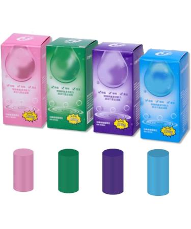 Upgraded Concentrated Descaling Toilet Cleaning Stick Concentrated Descaling Toilet Cleaning Stick Toilet Bowl Cleaners Stick Deep Cleaning Long-Lasting Freshness Powerful Cleaning(Blue 4 pcs) 4 pcs Blue