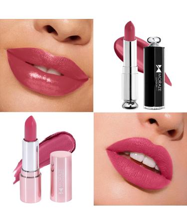 Pack of 2 Waterproof Long-Lasting Creamy Lipstick (Head + Revenge) - International Shipping Available - Buy Online on GoSupps.com