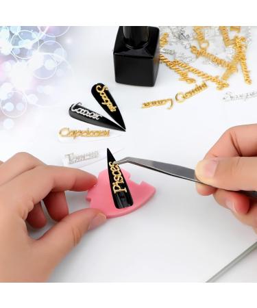 MWOOT 96PCS Constellation Nail Charms Set | Alloy Flatback Message Nail Decorations for Nail Art (Gold & Silver) - International Shipping Available - Buy Online on GoSupps.com