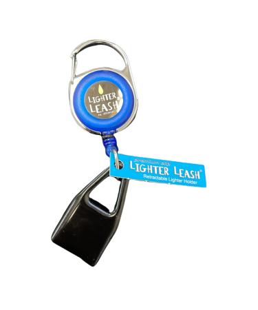 Premium Lighter Leash Retractable Lighter Holder - Assorted Colors - 15 Pack
