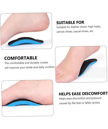 FRCOLOR Orthotic Shoe Insoles - High Heel Arch Support & Foot Pads for Women - 2 Pairs of EVA Inserts for Maximum Comfort & Support - Buy Online on GoSupps.com