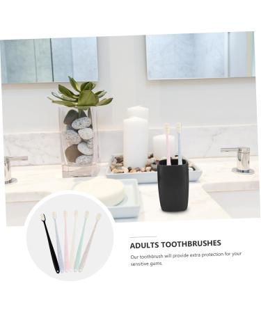 Tovinanna 6-St Toothbrush Protective Tent Set | Dental Hygiene Tools for Adults & Kids | Miniature Capacity & PBT Bristles | Ideal for Household Use - Buy Online on GoSupps.com