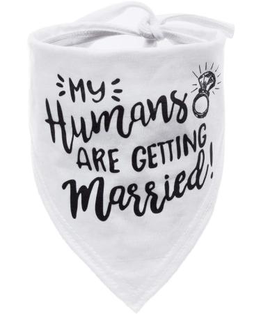 Dog Bandana EYLEER My Humans are Getting Married Dog Bandanas Scarfs Bibs for Small Medium Large Dogs Boy Girl Engagement Wedding Announcement Accessories Gifts (My Humans are Getting Married) - Buy Online on GoSupps.com