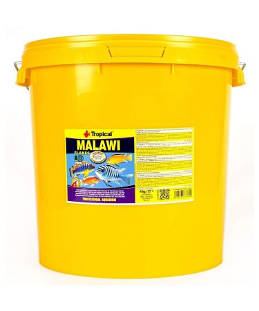 Tropical Malawi 21L / 4kg - Multi-ingredient food for Malawi cichlids of the Mbuna Group, Flakes