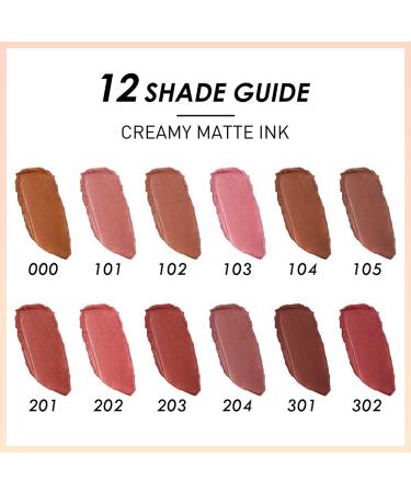 FOCALLURE Velvet Matte Liquid Lipstick Satin-Finish | High Pigmented Lip Color | Cheeks and Lips Tint | Lightweight & Quick-Drying | Clay Crush 203 - Buy Online on GoSupps.com