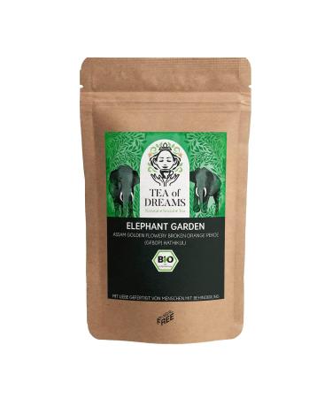 Tea of Dreams Bio Assam Golden Flowery Broken Orange Pekoe (GFBOP) Hathikuli Biotee | Elephant Garden | Tea of Dreams (250 g)