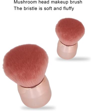 NSXAYIWE Makeup Brush Travel Face Blush Brush Loose Powder Brush Mushroom Shape Portable Cosmetic Blush Brush Makeup Tool for Cosmetics - Buy Online on GoSupps.com
