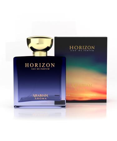 DJ Aroma Horizon Men's Perfume | Fresh and Long-Lasting Fragrance | Refreshing fragrance for men | Eau De Perfume | Long Lasting Perfumes for Men (100ml) - Buy Online on GoSupps.com