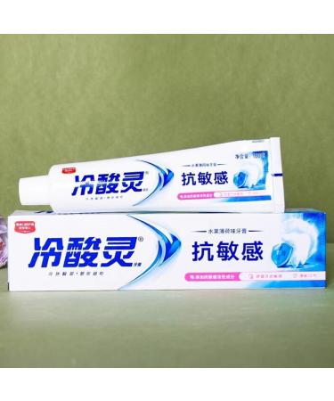 Fruit Fresh Mint Sensitive Toothpaste Cavity Prevention and Sensitive Teeth Treatment - 5.6 Ounces (1 Pack) - Buy Online on GoSupps.com