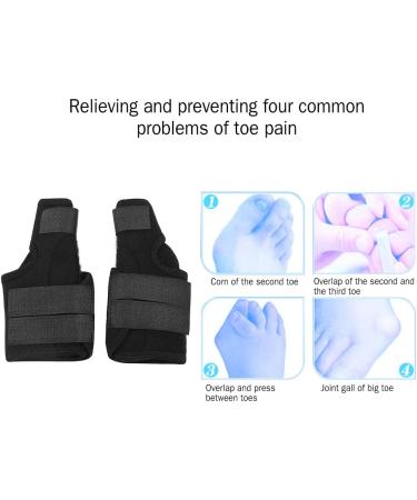 Bunion Corrector & Toe Separator - Breathable Big Toe Splint for Men & Women | Pain Relief for Hallux Valgus (Medium) - Buy Online on GoSupps.com