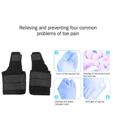 Hallux Valgus Orthosis - Breathable Bunion Splint & Big Toe Straightener for Men & Women Adjustable Foot Care - 1 Pair - Buy Online on GoSupps.com