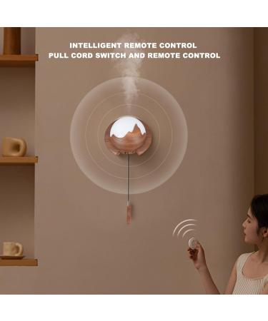 Wall Mounted Essential Oil Diffuser with Remote Control - Large Capacity Aromatherapy Night Light for Living Room and Bedroom - Buy Online on GoSupps.com