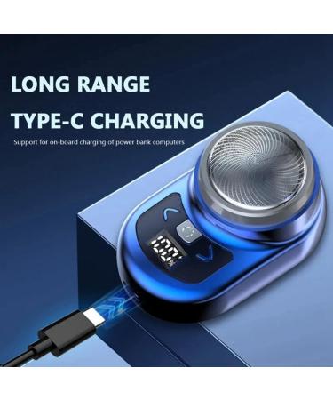 Kecung Portable Electric Shaver Pocket Shaving for Men Mini Beard Shaver LCD Power Display Rechargeable Travel Home Shaver-D Easy Install - Buy Online on GoSupps.com