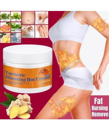 Buy Hot Turmeric Body Sculpting Cream | Slimming & Fat Burning Cream for Tummy Legs Arms & Waist Fast Weight Loss for Women & Men - Buy Online on GoSupps.com
