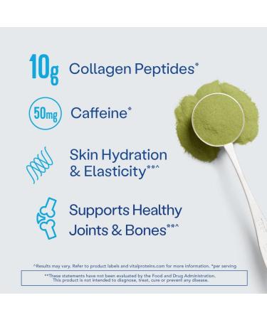 Vital Proteins Matcha Collagen Peptides Powder Supplement  Matcha Green Tea Powder  10.5 oz  Original Flavored - Buy Online on GoSupps.com