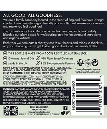 Baylis & Harding Goodness Oud  Cedar & Amber Hand & Body Lotion - Pack of 3 - 16.9 Fl Oz. - Buy Online on GoSupps.com