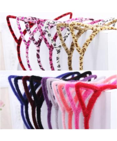 24 Colors Cat Ear Headbands - Cute Cat Hair Hoops for Girls and Adults (24 Pieces) - Buy Online on GoSupps.com