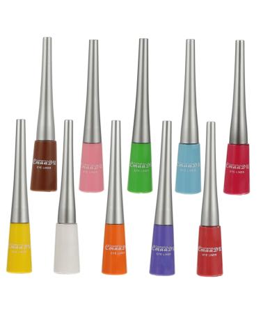 BIUDECO 10pcs plastic Eye Lining Pens waterproof eyeliner liquid liquid eyeliner pencil