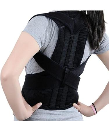 Adjustable Back Posture Corrector for Women Men with Spine Back Support Full Back Brace Support for Hunchback Correction from Neck Shoulders (Size : 4XL) (X) - Buy Online on GoSupps.com