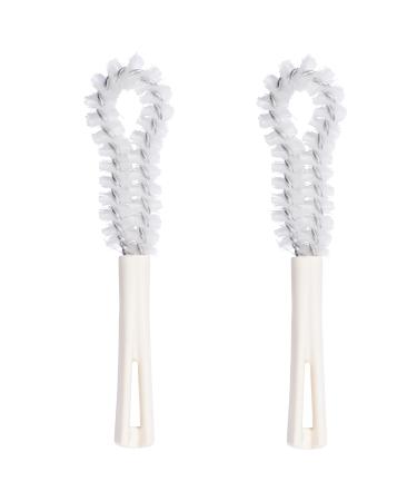 Fuller Brush tooth plate brush - soft hygienic denture cleaner - small and flexible cleaning tool for dentures and plates - oral hygiene for men and women (3 pieces) Pack of 2