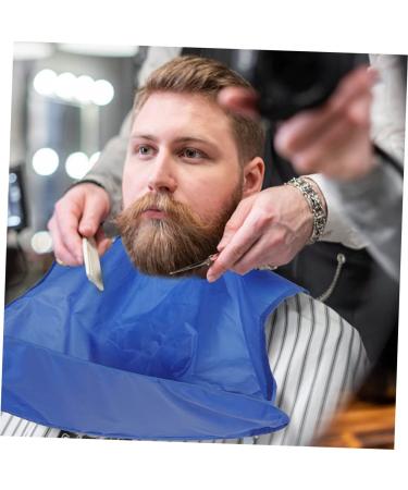 Minkissy 10-Piece Beard Shave Kit | Premium Hairdresser Accessories for Men | Multi-Purpose Hair Cutting Tools | Blue-Gray Aprons & Claps - Buy Online on GoSupps.com