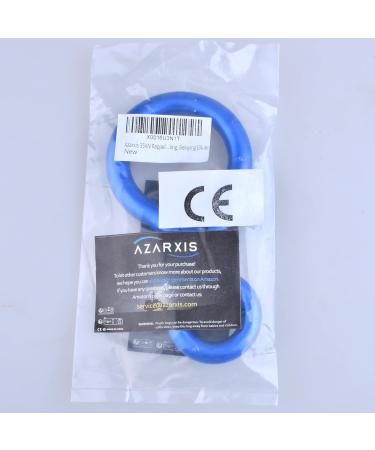 Azarxis 35kN Figure of Eight Descender - Blue Climbing Gear for Outdoor Recreation | International Shipping - Buy Online on GoSupps.com